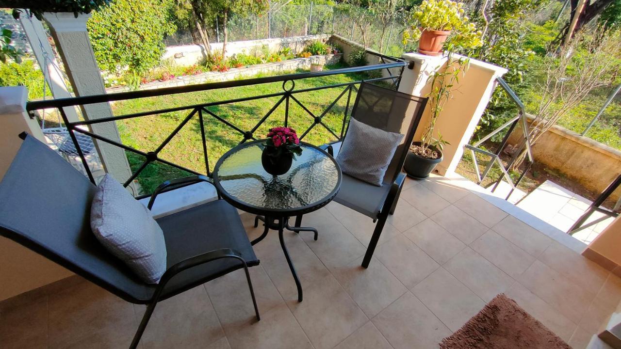 Appartamento The Garden House Corfu Alepou Esterno foto