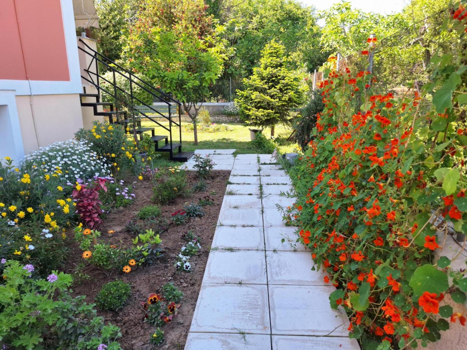 Appartamento The Garden House Corfu Alepou Esterno foto